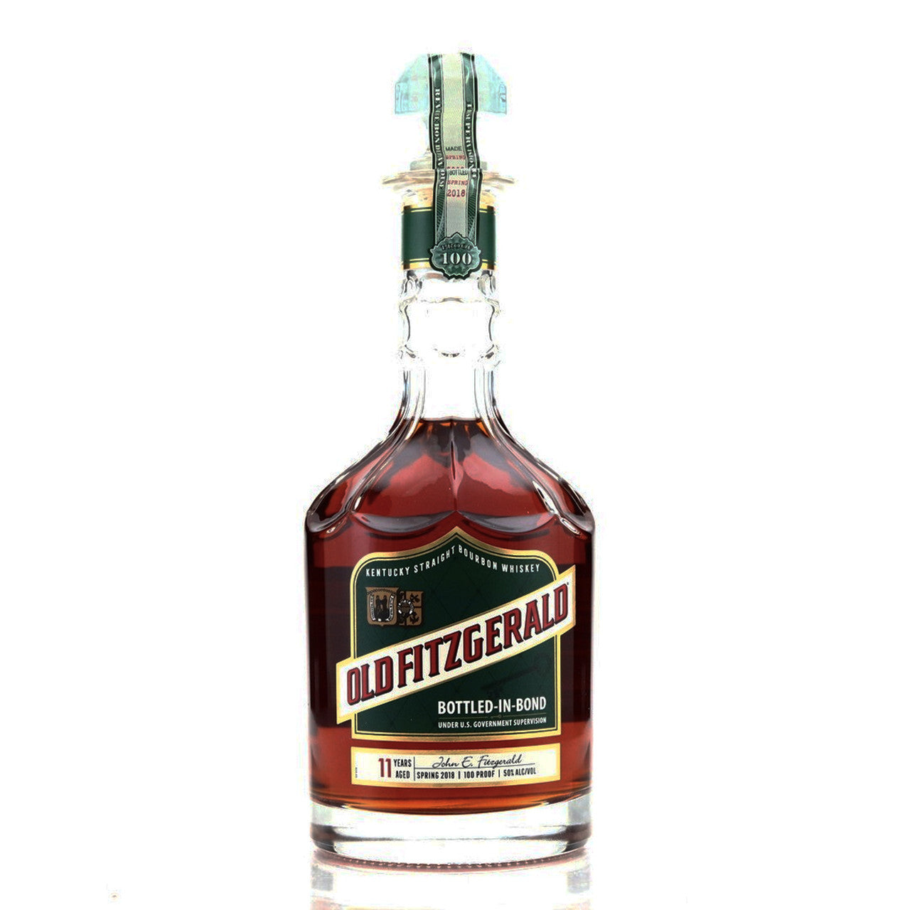 Old Fitzgerald 8 Year Bottled in Bond Bourbon 750ml Wine Folder