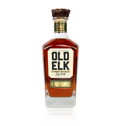 Old Elk 7 Year Old Single Barrel Mission Select 108.8 Proof Cask Strength Wheated Bourbon 750ml
