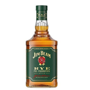 Jim Beam Straight Rye Whiskey Pre Prohibition Style Rye 90 Proof 750ml
