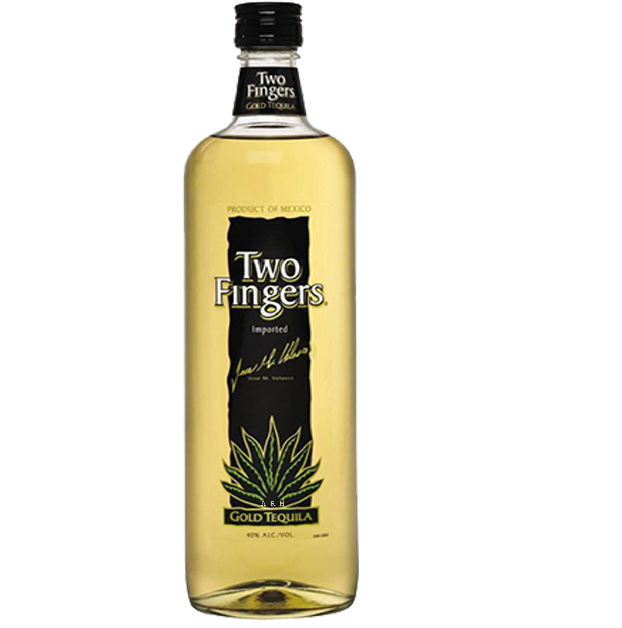 Two Fingers Gold Tequila 750ml