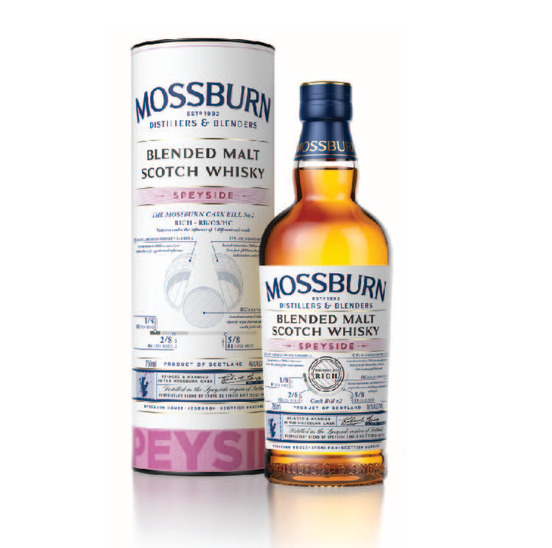 Mossburn Speyside Blended Malt Whisky 750ml
