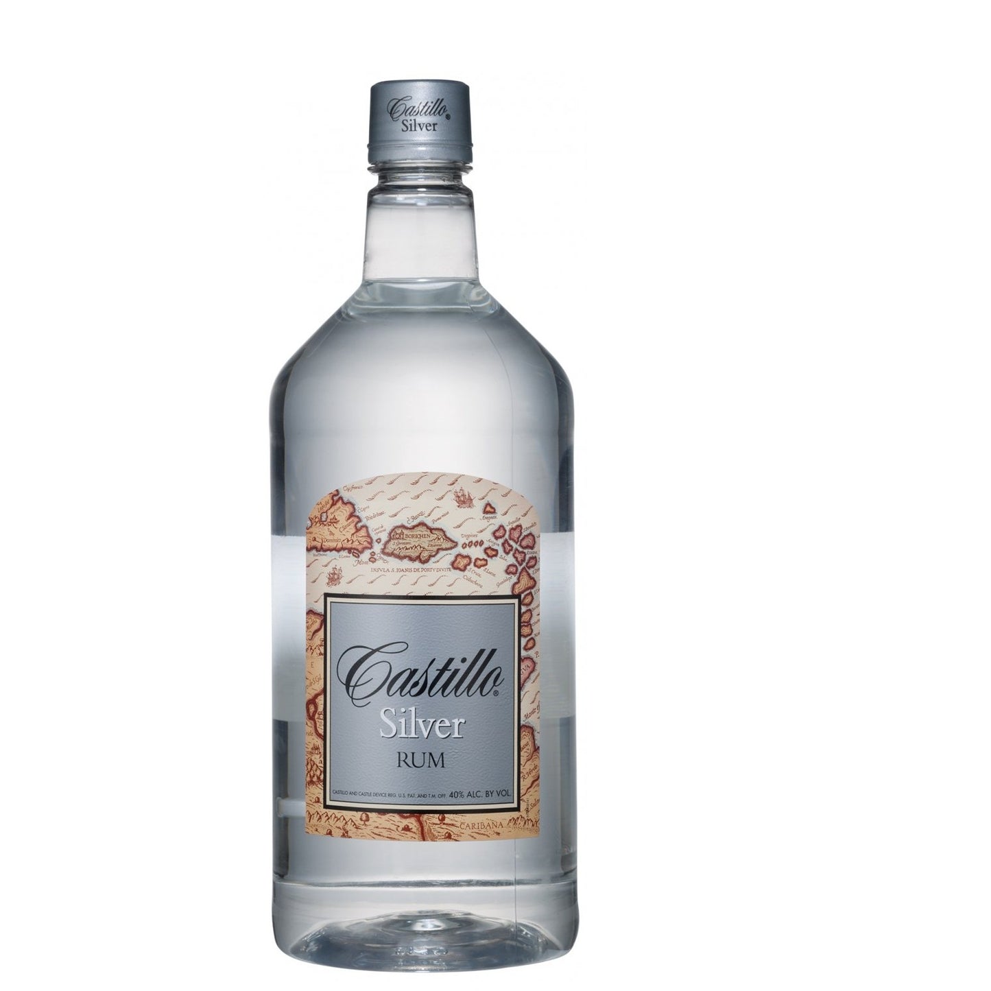 Castillo Silver Rum Pet 1.75 L