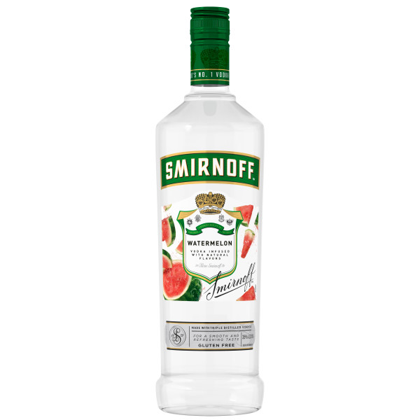 Smirnoff Watermelon Flavored Vodka 60 Proof 1.75L