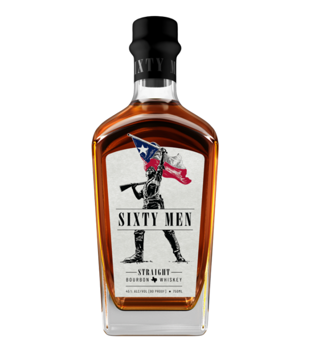 Sixty Men Straight Bourbon Whiskey 750ml