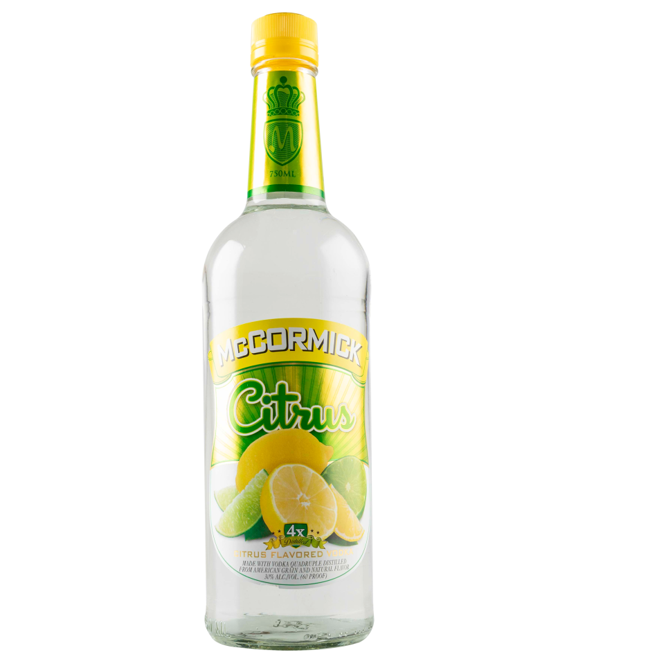 Mccormick Citrus Vodka 1.0L
