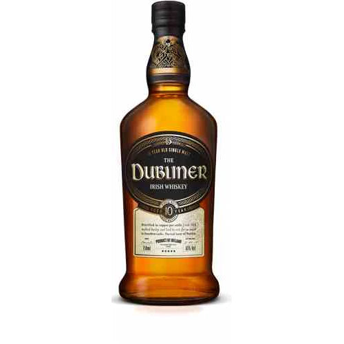 Dubliner Irish 10 Years Old Irish Whiskey 750ml