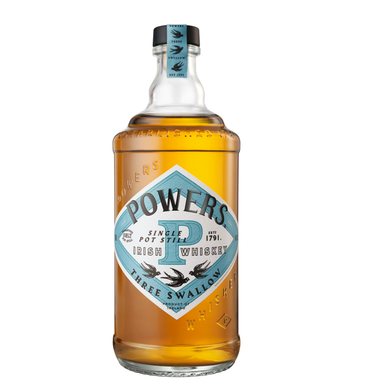Powers Irish Three Swall Whiskey 750ml