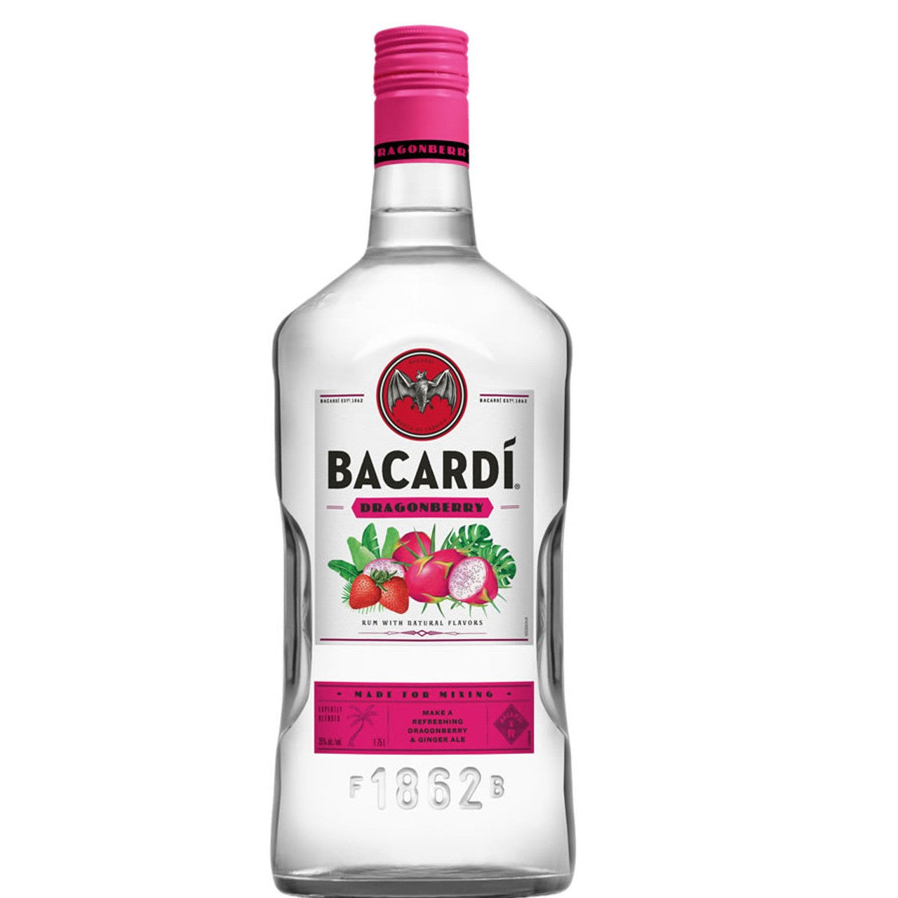 Bacardi Dragon Berry Rum 1.75L