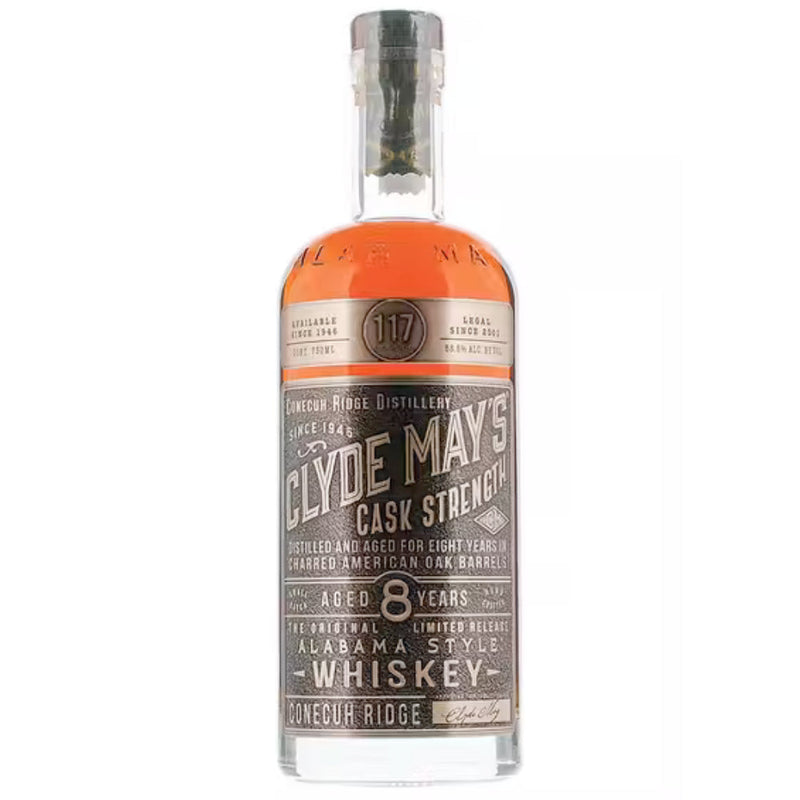 Clyde May's Cask Strength Whiskey 8 yr 750ml