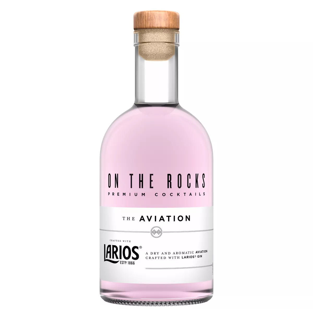 Otr-On the Rocks the Aviation Cocktail Crafted with Larios Gin 375ml