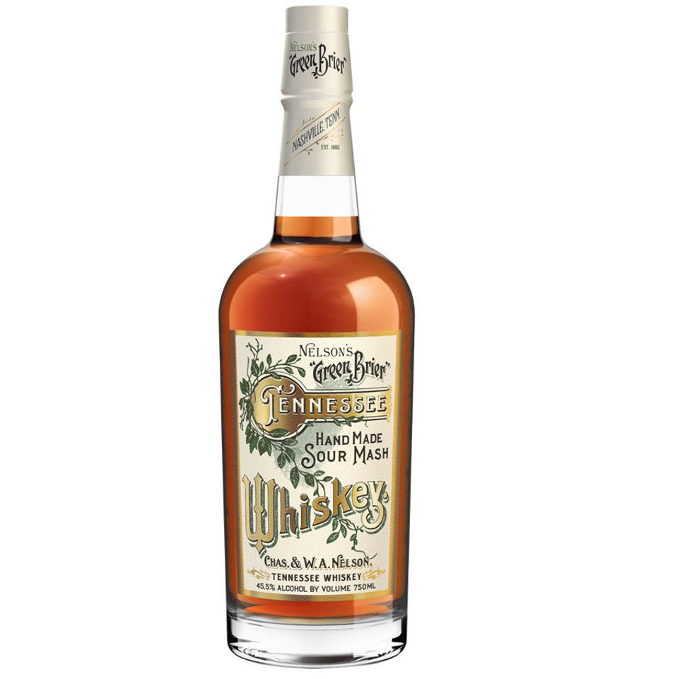 Nelson's Green Brier Tennessee Whiskey Hand Made Sour Mash 750ml