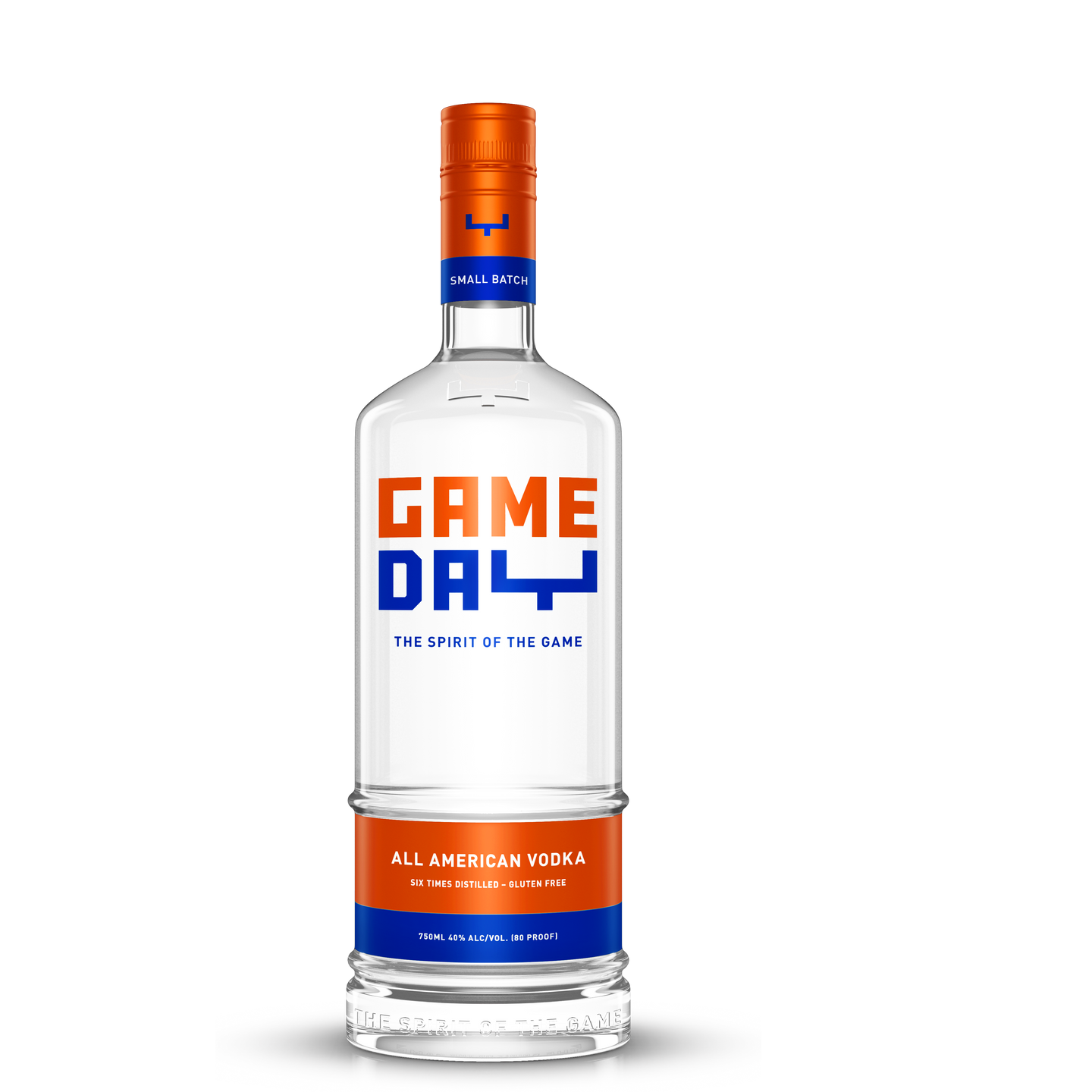 Gameday Vodka Orange & Blue 750ml