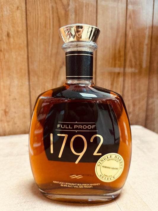 1792 Full Proof 125 Proof Kentucky Straight Bourbon Whiskey 750 ml