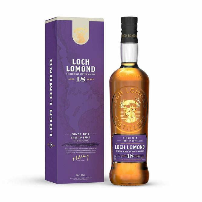 Loch Lomond 18 Year Single Malt Scotch 750ml