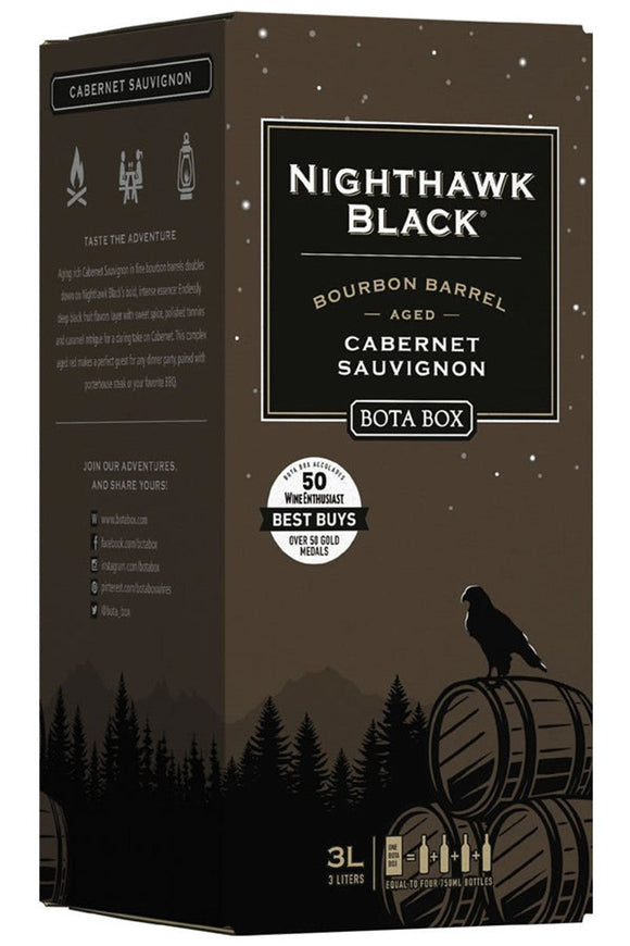 Bota Box Nighthawk Bourbon Barrel Cabernet Sauvignon 3.0 L
