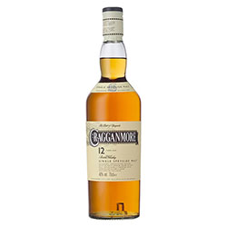 Cragganmore 12 Year Old Speyside Single Malt Scotch Whisky 750ml