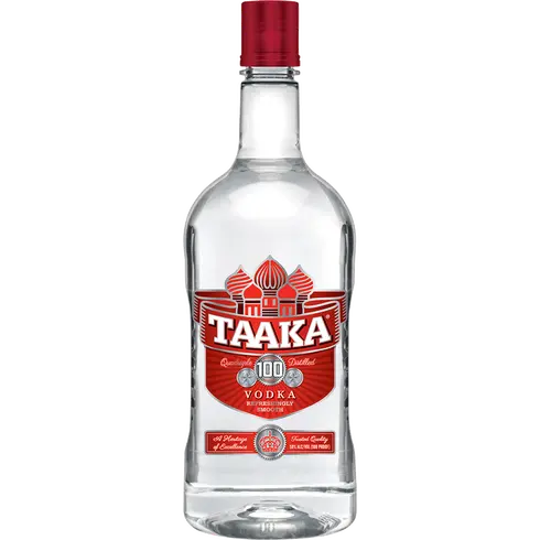 Taaka Red Vodka 100 Red Lbl 1.75 L