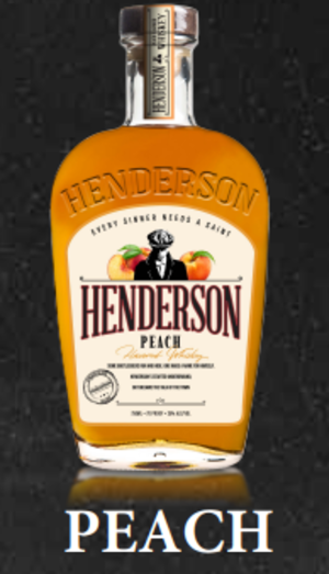 Henderson Peach Flavored Whiskey 750ml