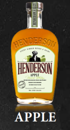 Henderson Apple Flavored Whiskey 750ml