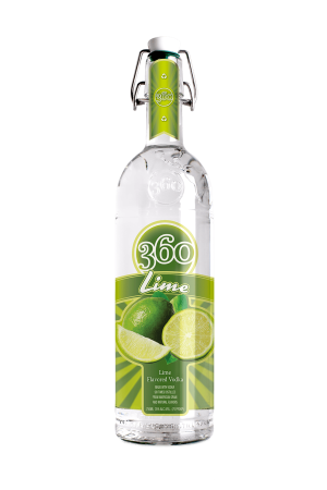 360 Lime Vodka 750ml