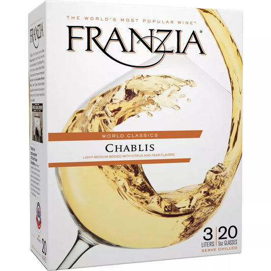 Franzia Chablis White Wine 3.0l