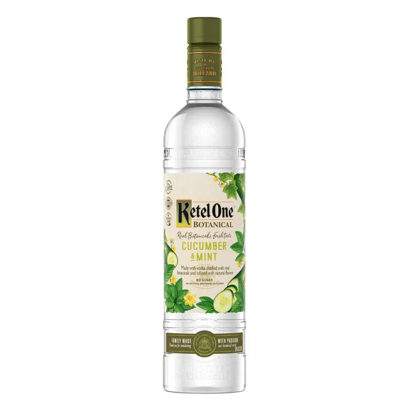 Ketel One Cucumber & Mint Flavored Vodka Botanical 750ml
