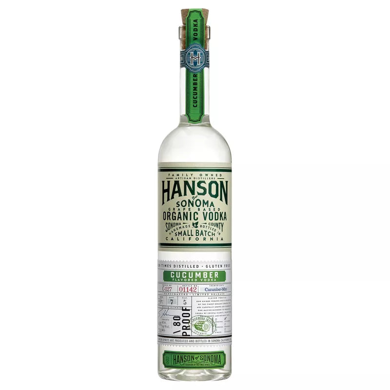 Hanson of Sonoma Cucumber Organic Vodka 750ml
