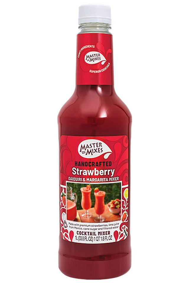 Master Of Mixes Strawberry Margarita Mix 1L