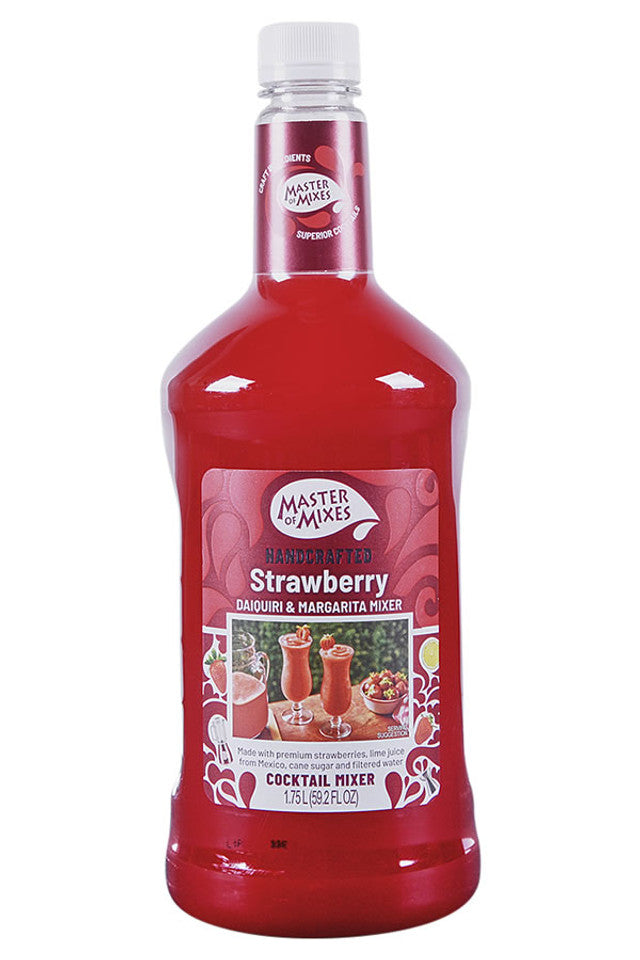 Master Of Mixes Strawberry Margarita Mix 1.75L