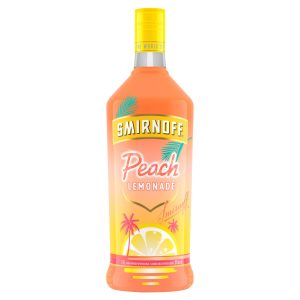 Smirnoff Peach Lemonade Flavored Vodka 60 Proof 1.75 L