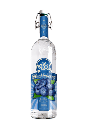 360 Huckleberry Vodka 750ml