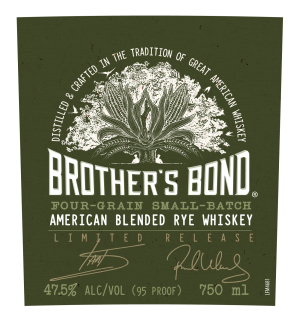 Brother's Bond American Blended Rye Whiskey 750ml