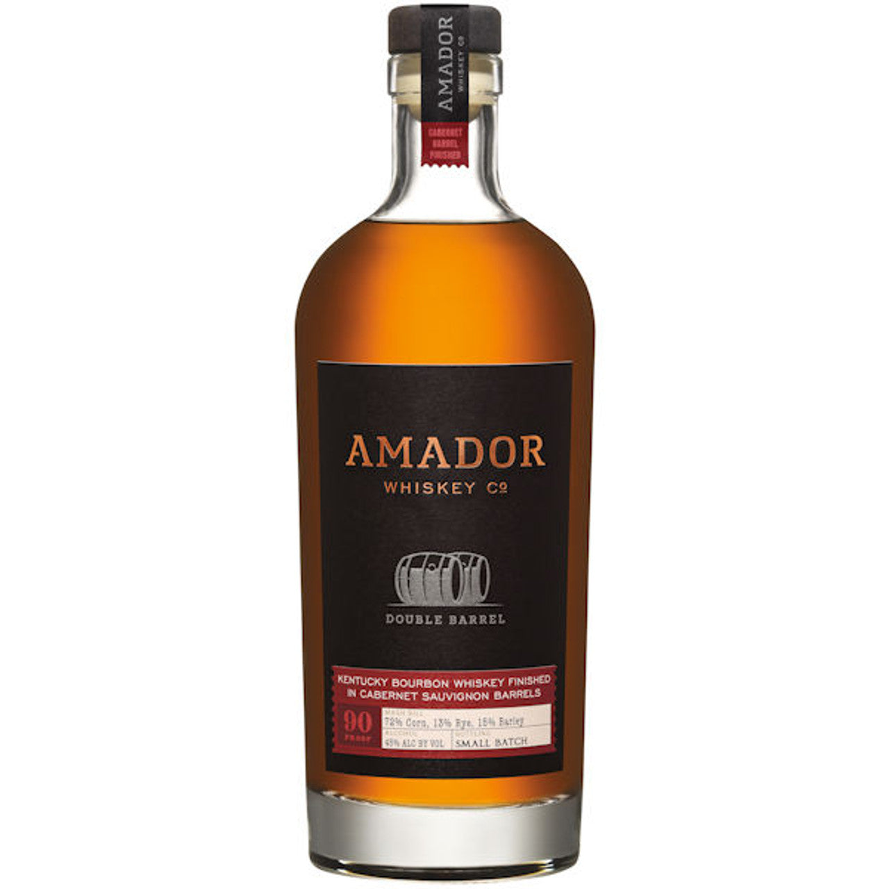 Amador Double Barrel Cabernet Finish Bourbon Whiskey 750ml