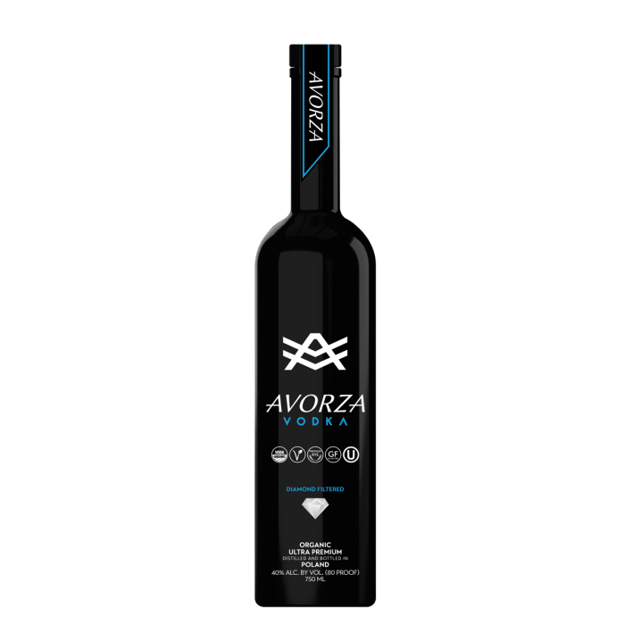 Avorza Vodka Black 750ml