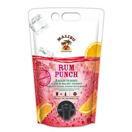 Malibu Rum Punch Cocktail Rtd 1.75 l