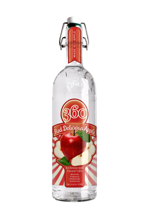 360 Red Delicious Apple Vodka 750ml
