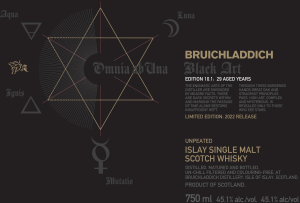 Bruichladdich Black Art Single Malt Scotch Whiskey 750ml