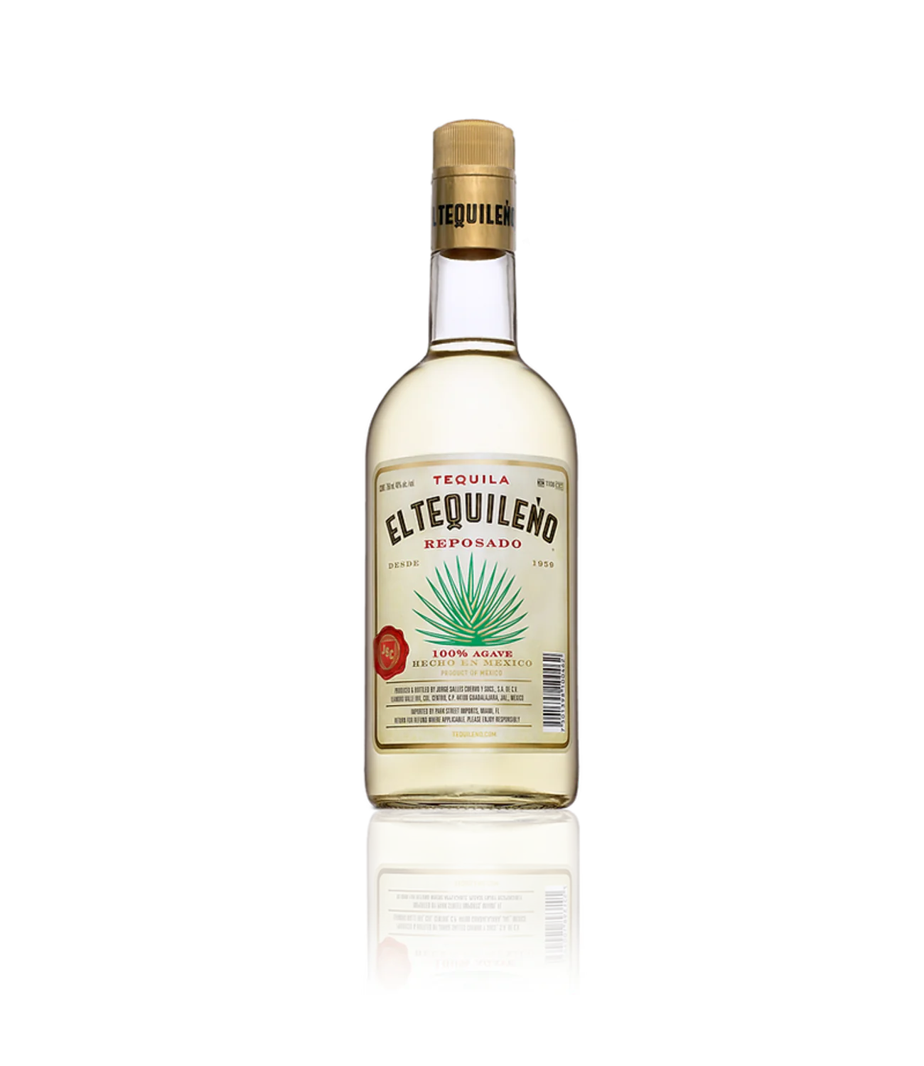 El Tequileno Reposado Tequila 750ml