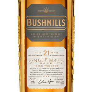 Bushmills 21 Year Old Single Malt Irish Whiskey 750ml