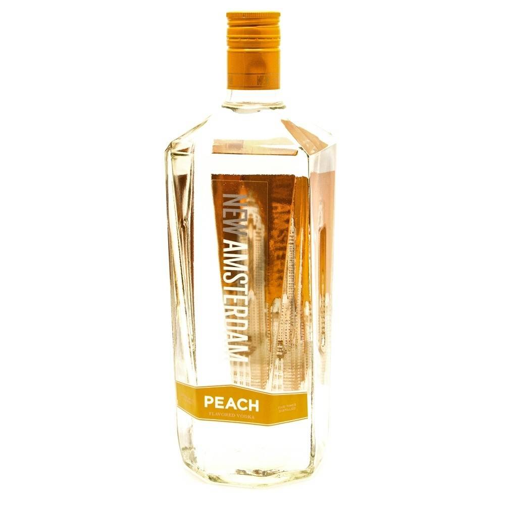 New Amsterdam Peach Flavored Vodka 375ml
