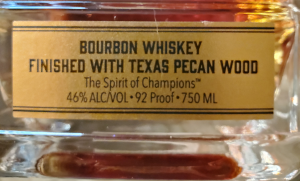Belfour Texas Pecan Wood Finished Bourbon 750ml